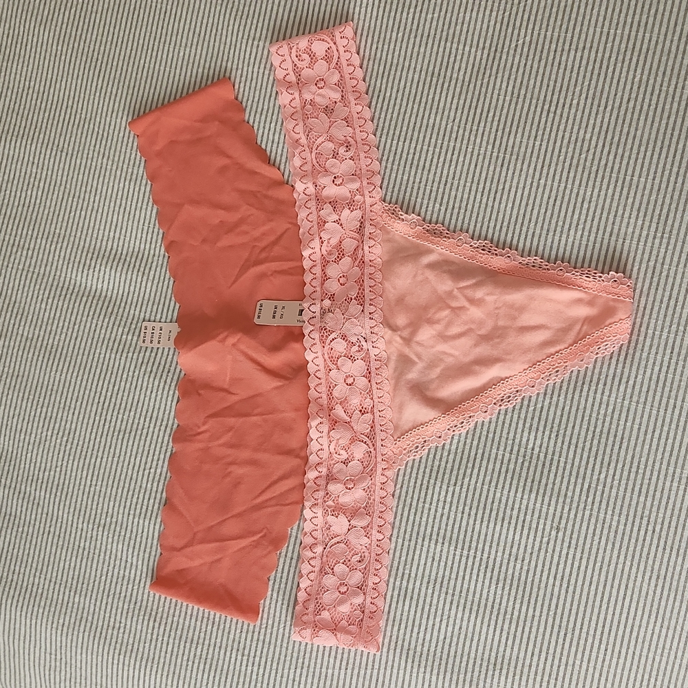 Victoria's Secret Peach Panty Pack (2)